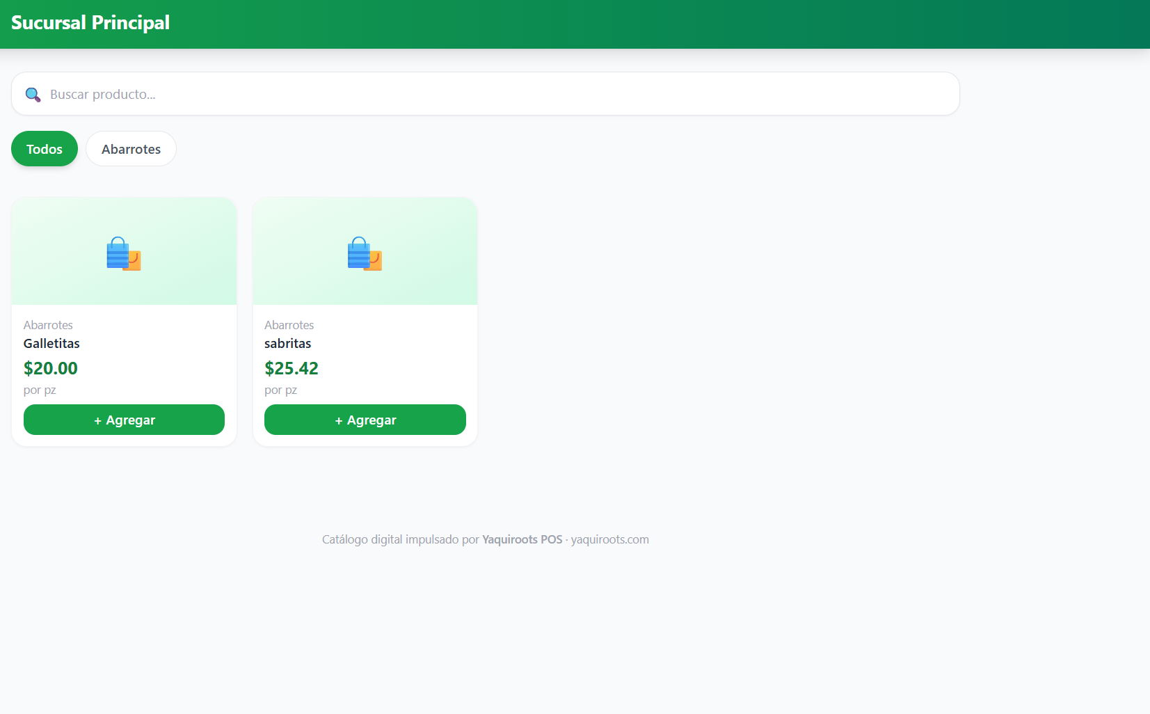 Inventario y Catálogo Digital