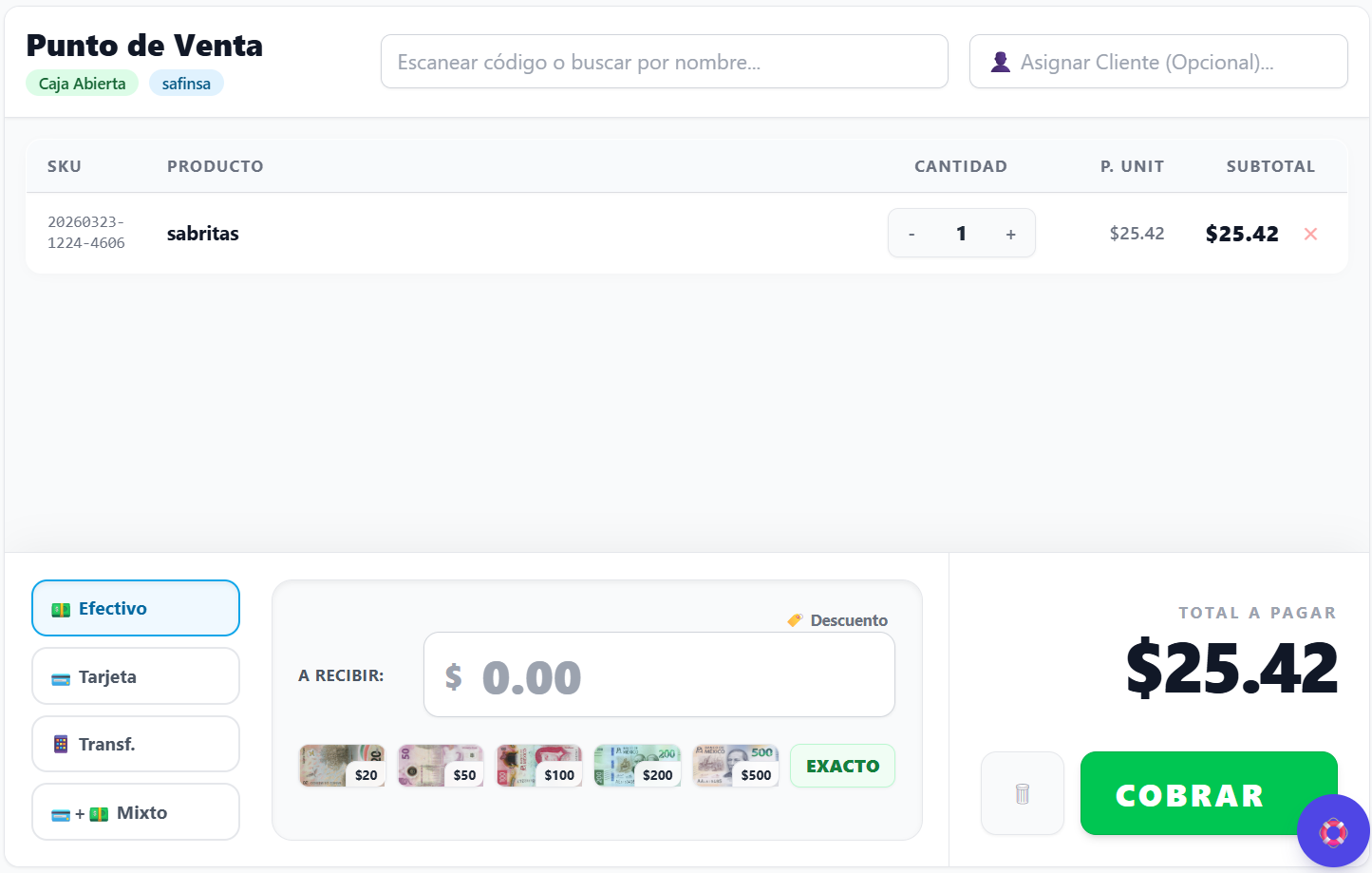 Yaquiroots Punto de Venta